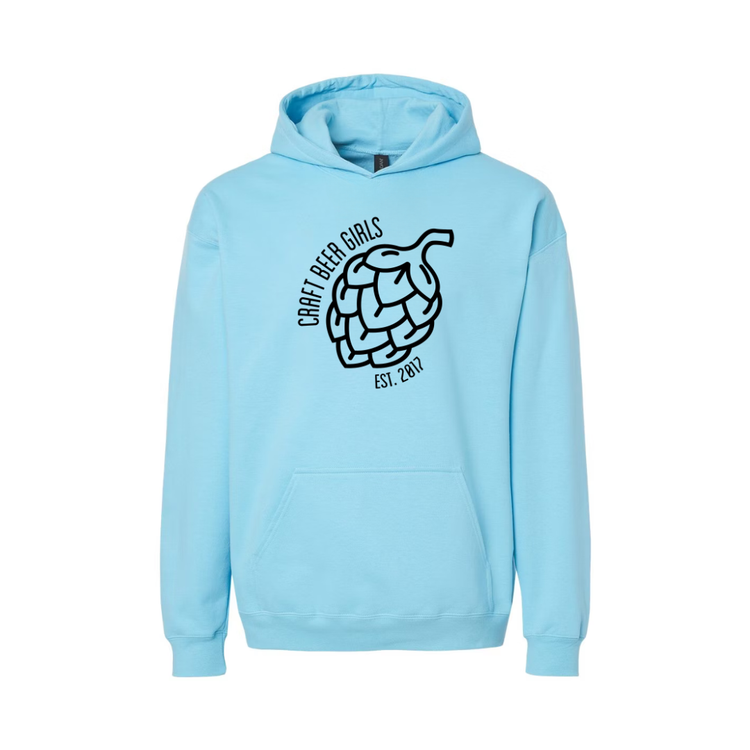 PRE-ORDER: Classic Soft-Style Hoodie - Sky Blue