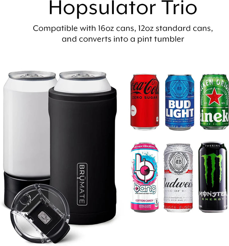 Limited Edition Craft Beer Girls x BrüMate Hopsulator TRIO 3-in-1 Can Cooler