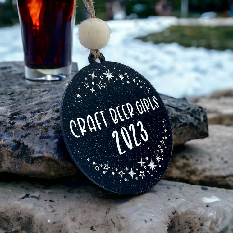 2023 Hop Craft Beer Girls Ornament