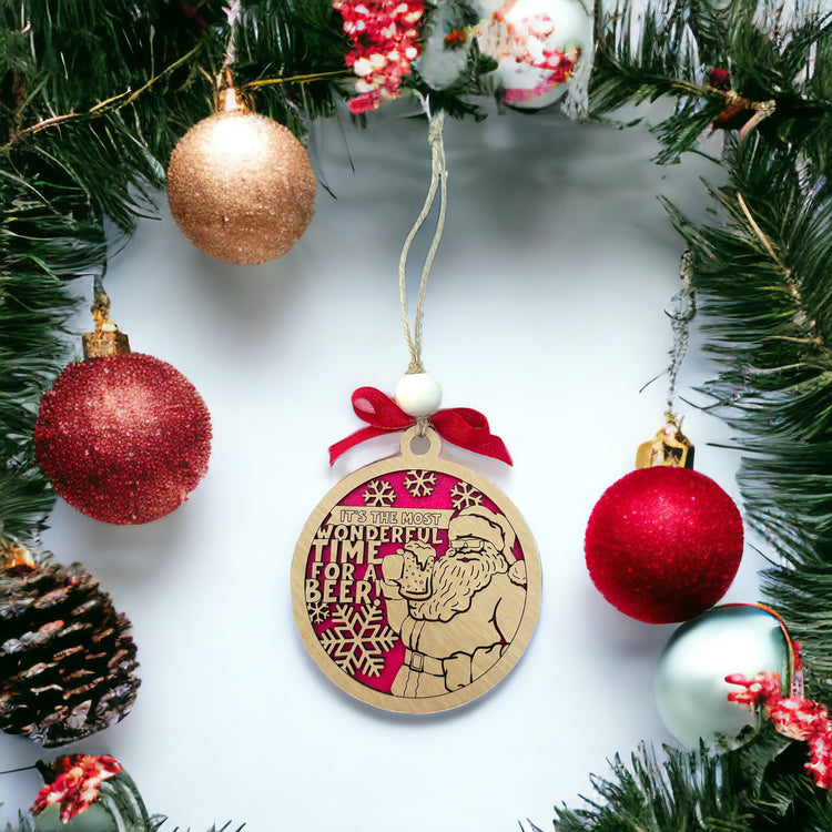 It's the Most Wonderful Time for Beer Ornament