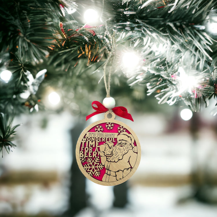 It's the Most Wonderful Time for Beer Ornament