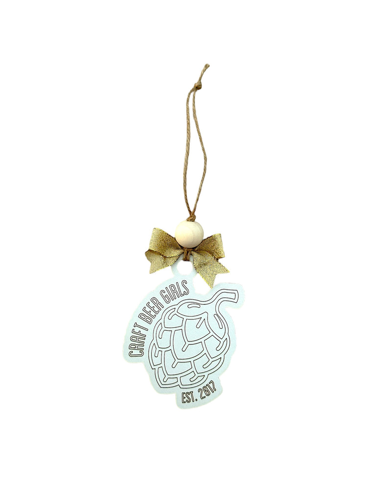 Craft Beer Girls Logo Ornament