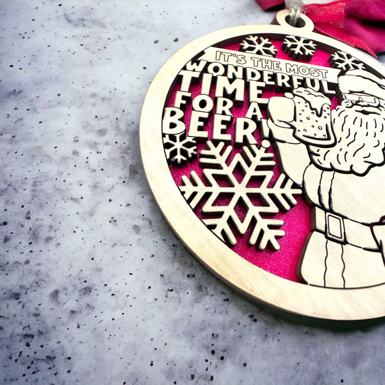 It's the Most Wonderful Time for Beer Ornament