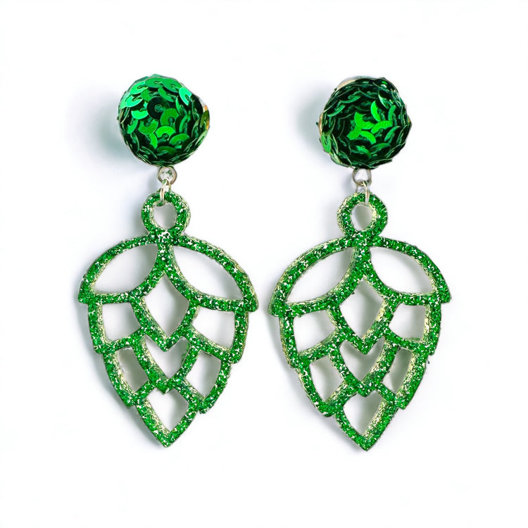 Sequins & Hops Galore Earrings
