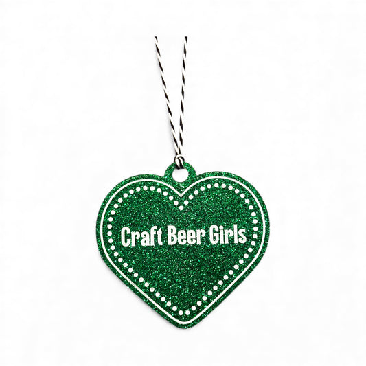 Green Glamour Ornament