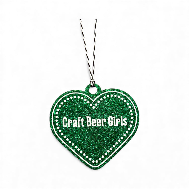 Green Glamour Ornament