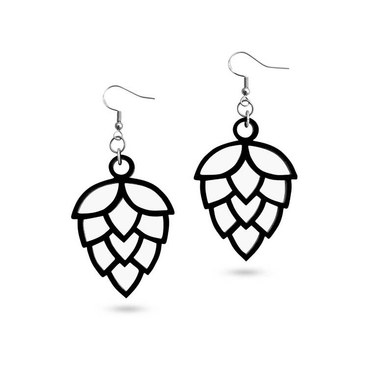 Black Hop Earrings