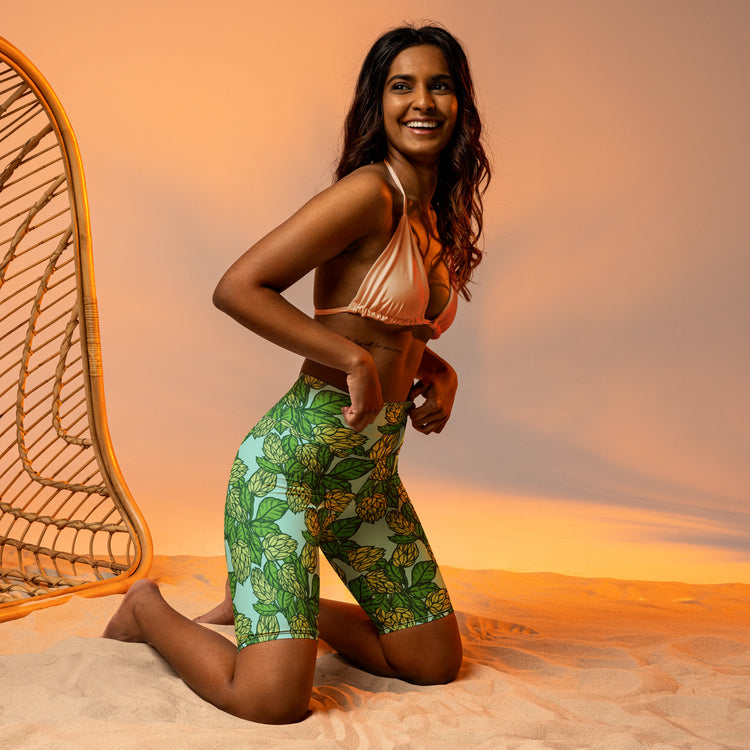 The Hoppy Garden - Biker Shorts