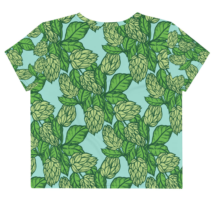 The Hoppy Garden - Crop Tee