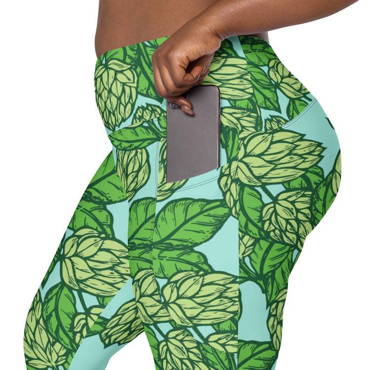 The Hoppy Garden - Leggings with Pockets