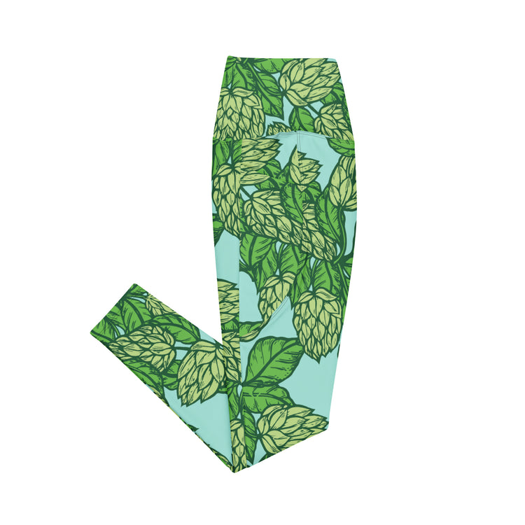 The Hoppy Garden - Leggings with Pockets