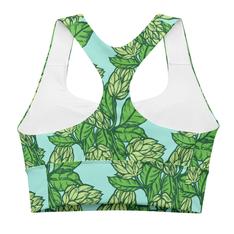The Hoppy Garden - Longline Sports Bra