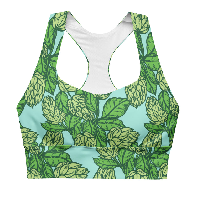 The Hoppy Garden - Longline Sports Bra