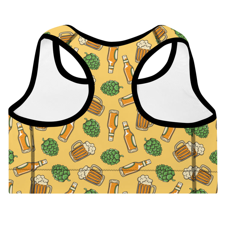Hoppy Harvest - Padded Sports Bra