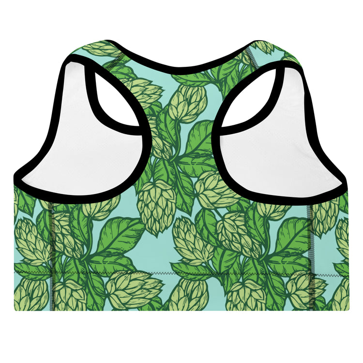 The Hoppy Garden - Padded Sports Bra