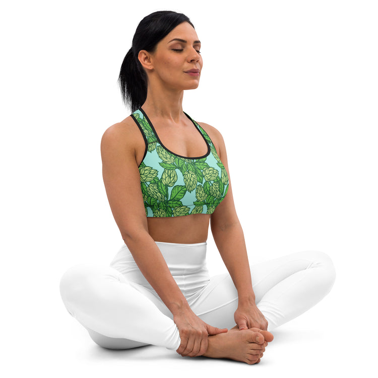 The Hoppy Garden - Padded Sports Bra