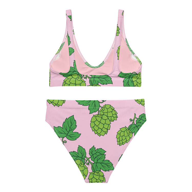 Pink Ale-chemy - Recycled High-Waisted Bikini