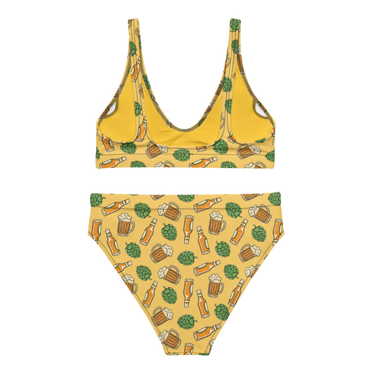 Hoppy Harvest - Recycled High-Waisted Bikini