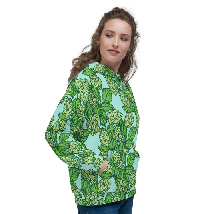 The Hoppy Garden - All-Gender Hoodie