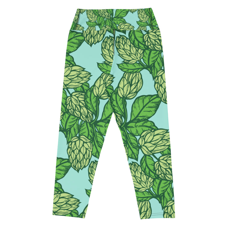 The Hoppy Garden - Yoga Capri Leggings
