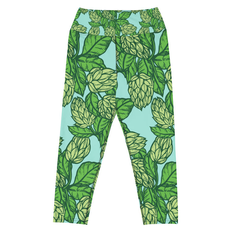 The Hoppy Garden - Yoga Capri Leggings