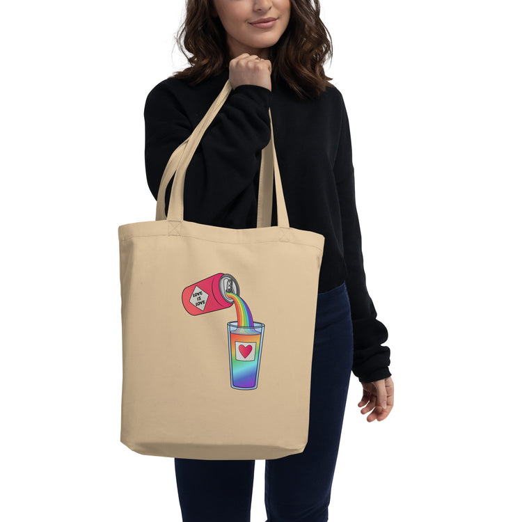 Love is Love Can Pour - Eco Tote Bag