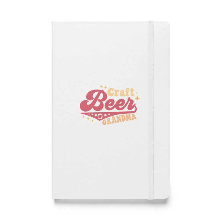 Craft Beer Grandma - Hardcover Notebook