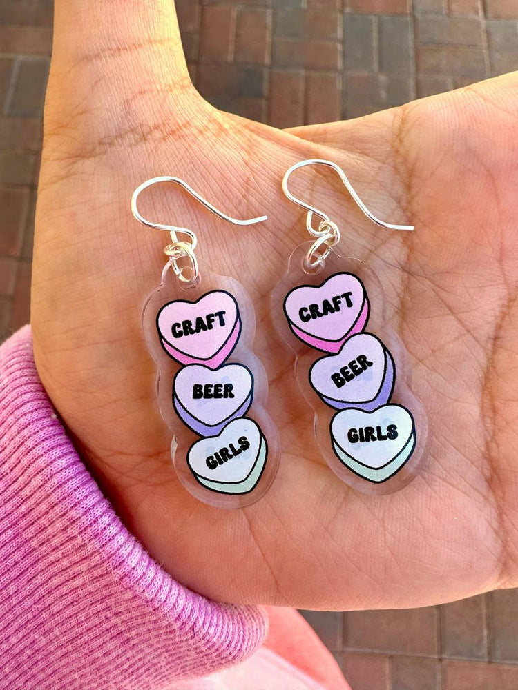 Craft Beer Girls Candy Earrings