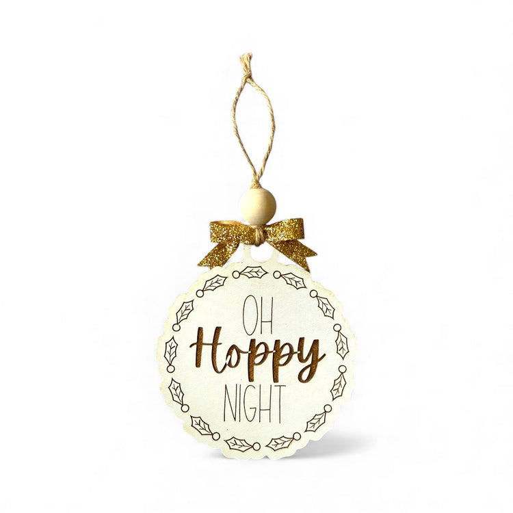 Oh Hoppy Night Ornament