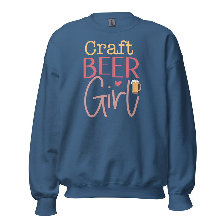 Craft Beer Girl - Unisex Sweatshirt