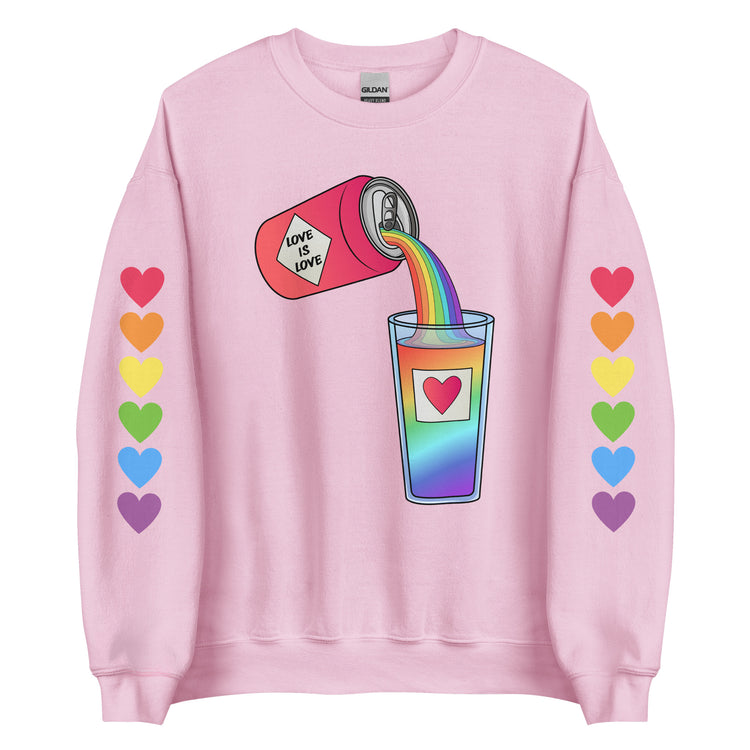 Love is Love Can Pour - All-Gender Sweatshirt