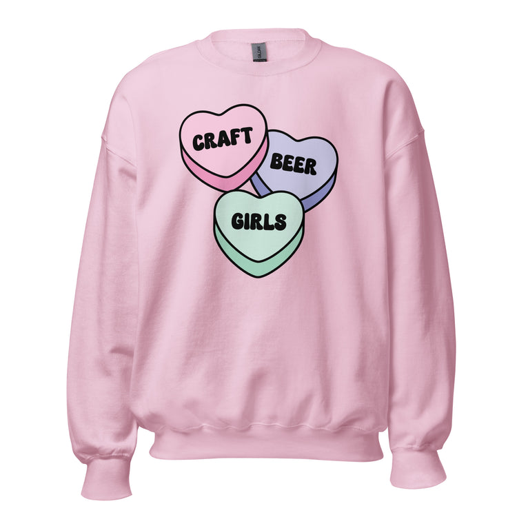 Craft Beer Girls Candy - Unisex Sweatshirt
