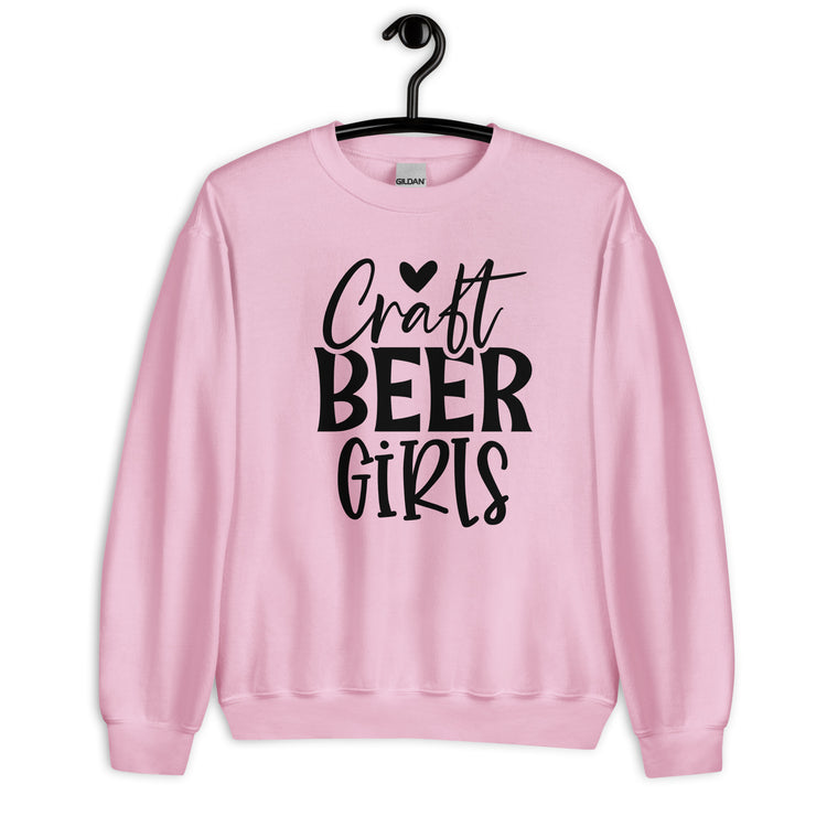 Craft Beer Girls - Black Ink - Unisex Sweatshirt