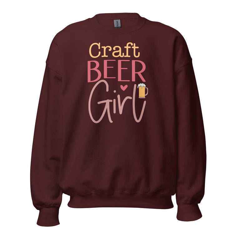 Craft Beer Girl - Unisex Sweatshirt