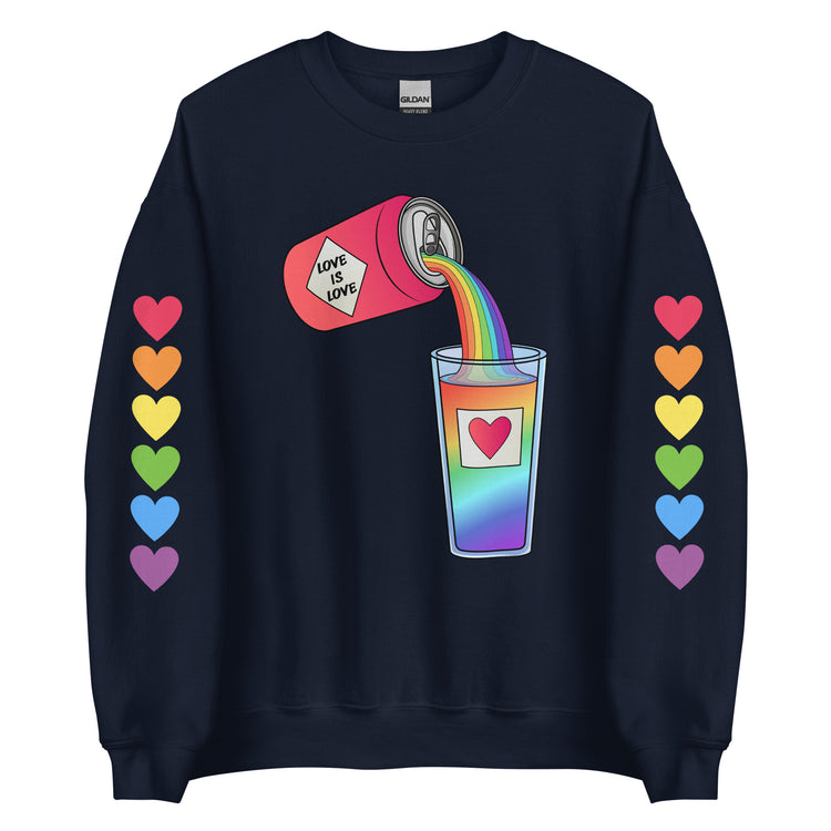 Love is Love Can Pour - All-Gender Sweatshirt