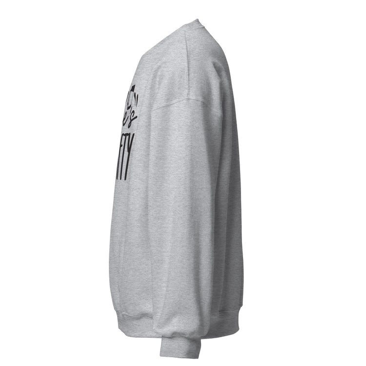 She's Crafty - Black Ink - Unisex Sweatshirt