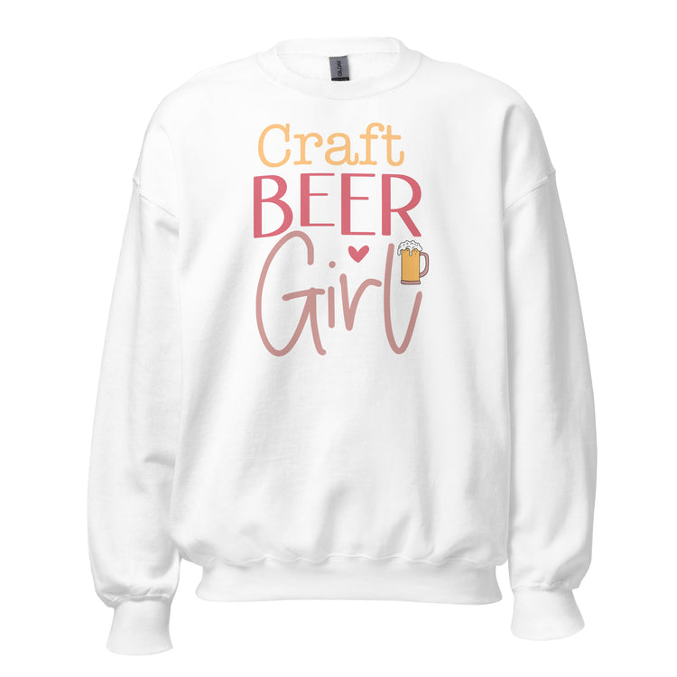 Craft Beer Girl - Unisex Sweatshirt