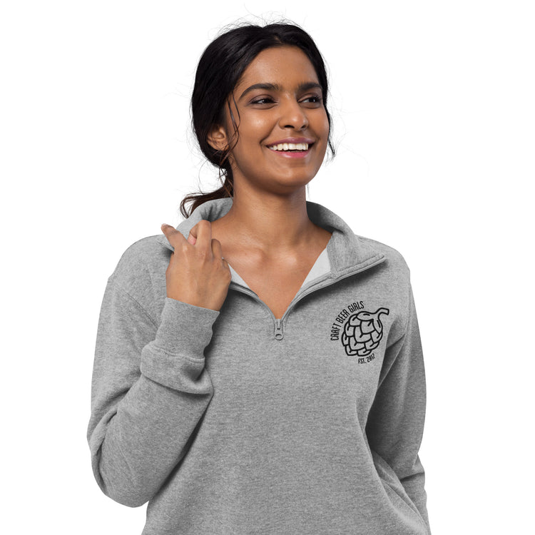 Craft Beer Girls Logo Fleece Pullover