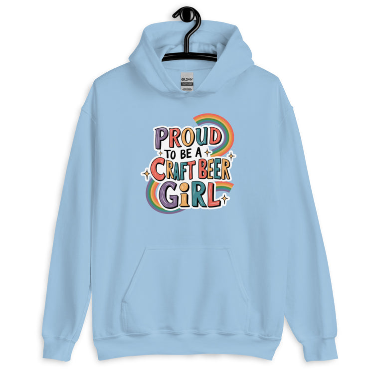 Proud to be a Craft Beer Girl - Unisex Hoodie