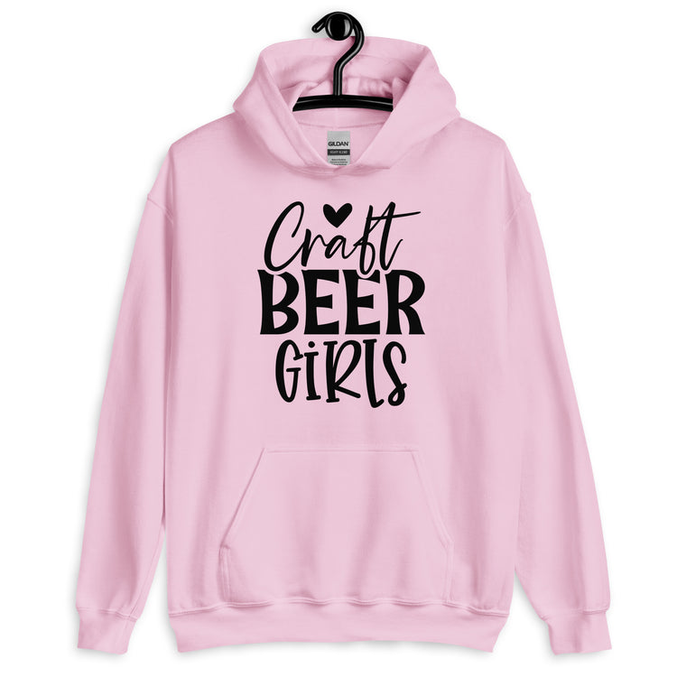 Craft Beer Girls - Black Ink - Unisex Hoodie
