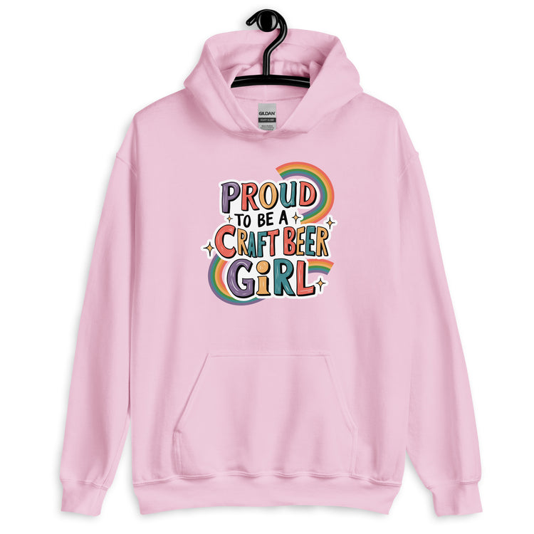 Proud to be a Craft Beer Girl - Unisex Hoodie