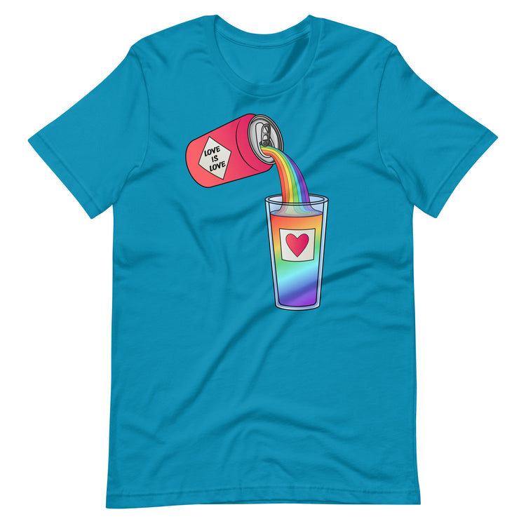 Love is Love Can Pour - All-Gender T-Shirt