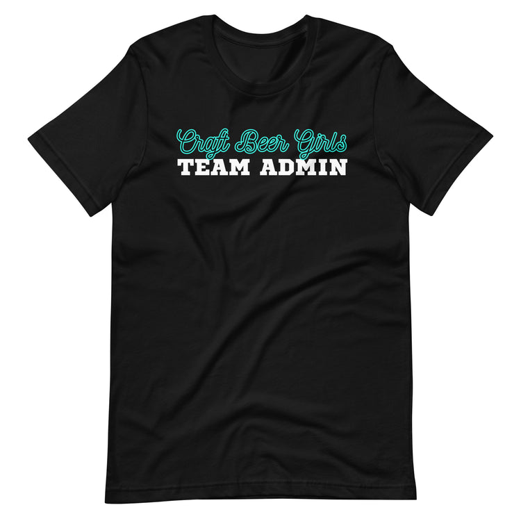 CBG Team Admin with QR Code T-Shirt