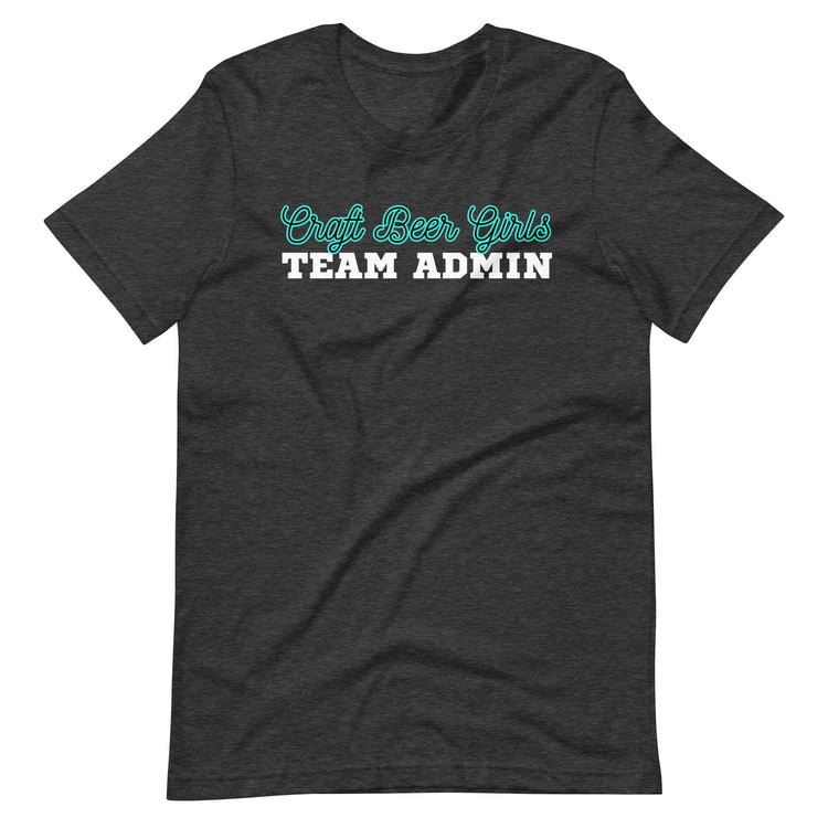 CBG Team Admin with QR Code T-Shirt