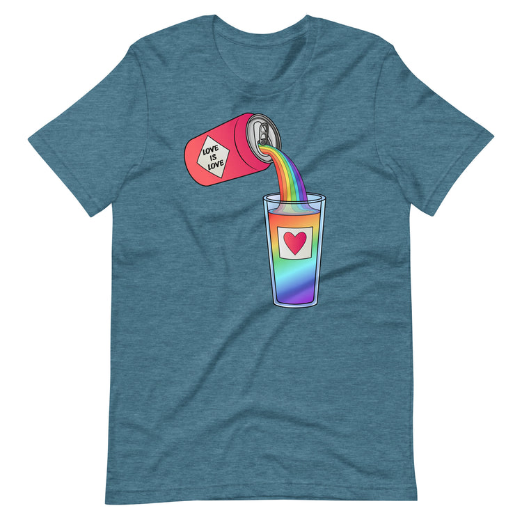 Love is Love Can Pour - All-Gender T-Shirt