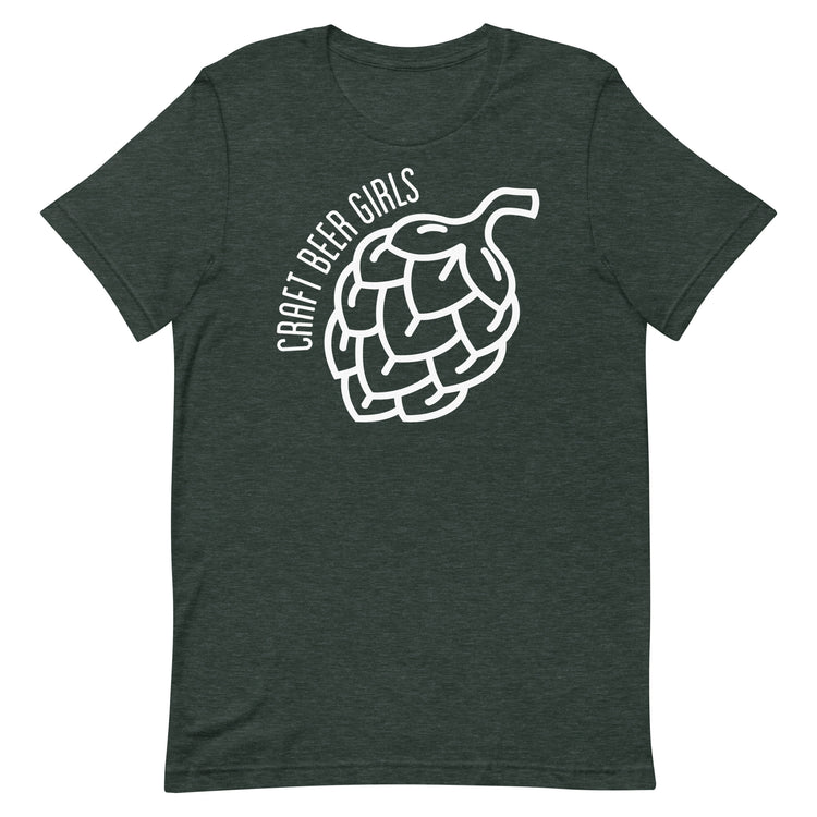 Classic CBG Logo - White Ink - Unisex T-shirt