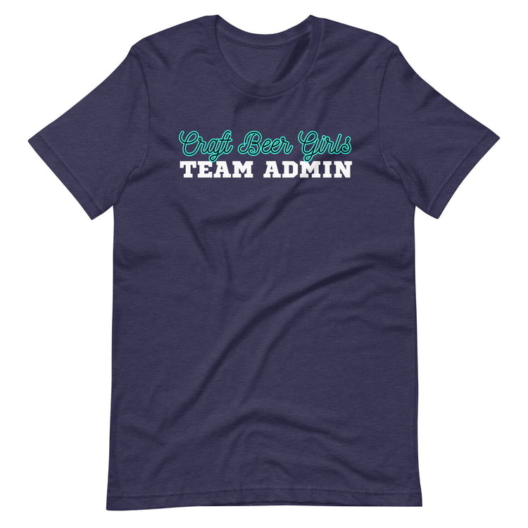 CBG Team Admin with QR Code T-Shirt