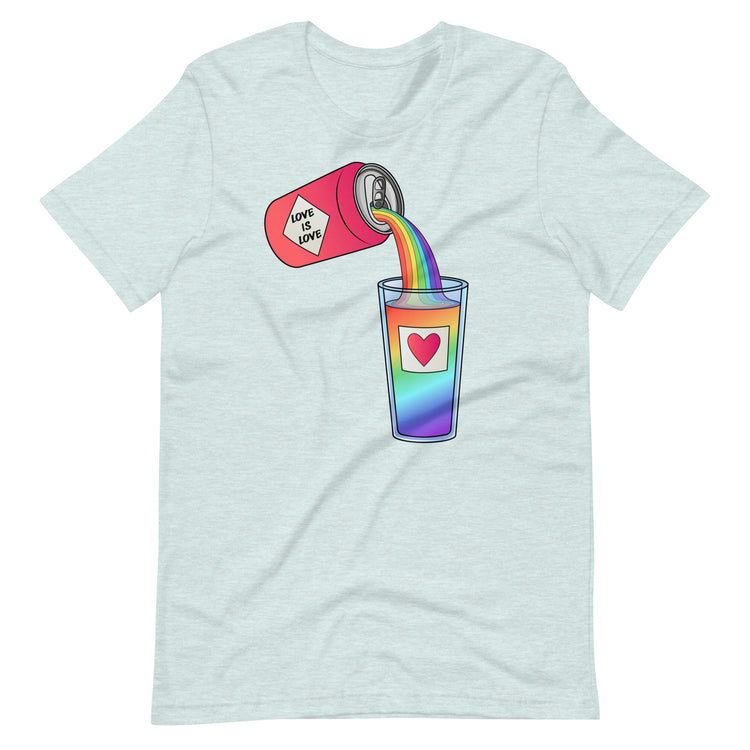 Love is Love Can Pour - All-Gender T-Shirt