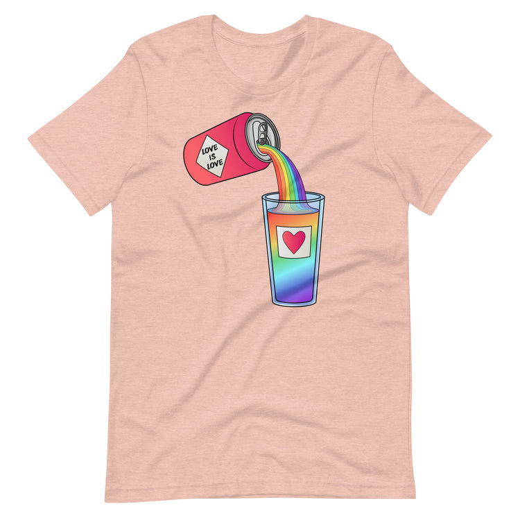 Love is Love Can Pour - All-Gender T-Shirt