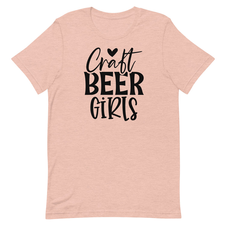 Craft Beer Girls - Black Ink - Unisex T-Shirt